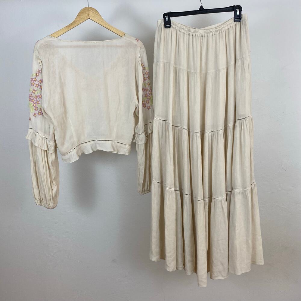 Free People Sweet Surrender Set - Ivory - Size 8 - Picture 4 of 12